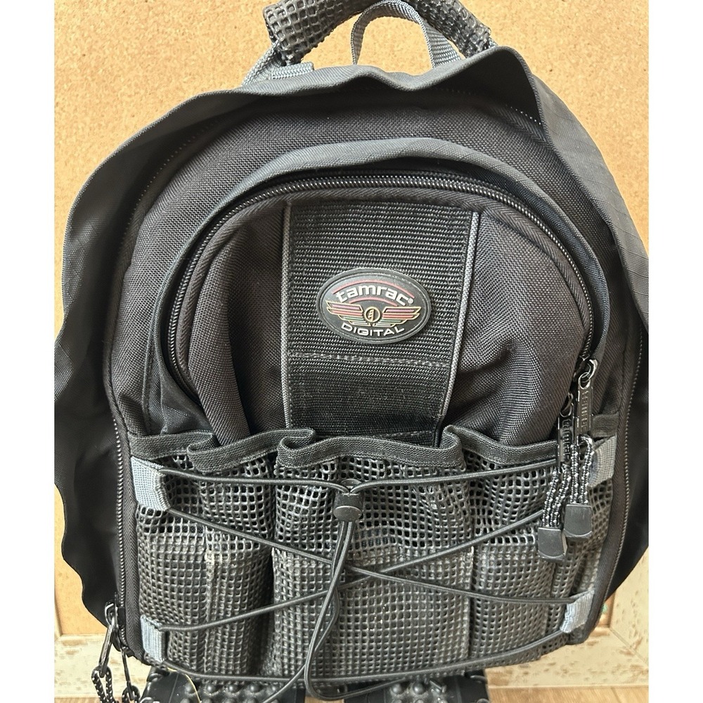 Tamrac Adventure 74 Camera Backpack Model 5374 Black/Gray Excellent Cond